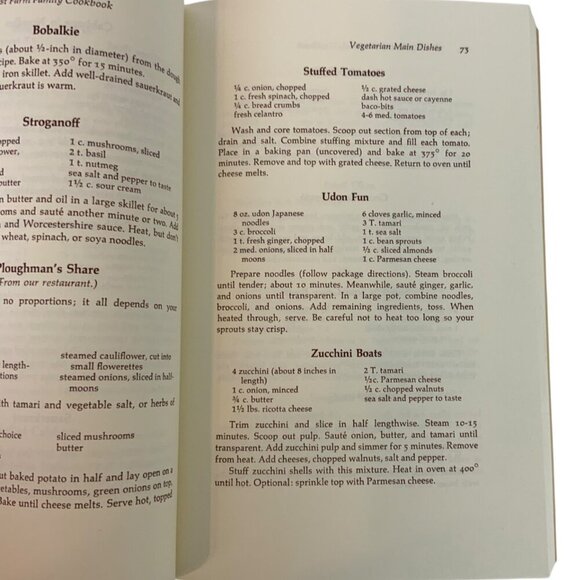 Vintage Sunburst Farm Family Cookbook 1976 Paperback by Susan Duquette - Picture 6 of 9